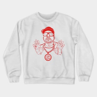 Big Boi Retro Overprint Crewneck Sweatshirt